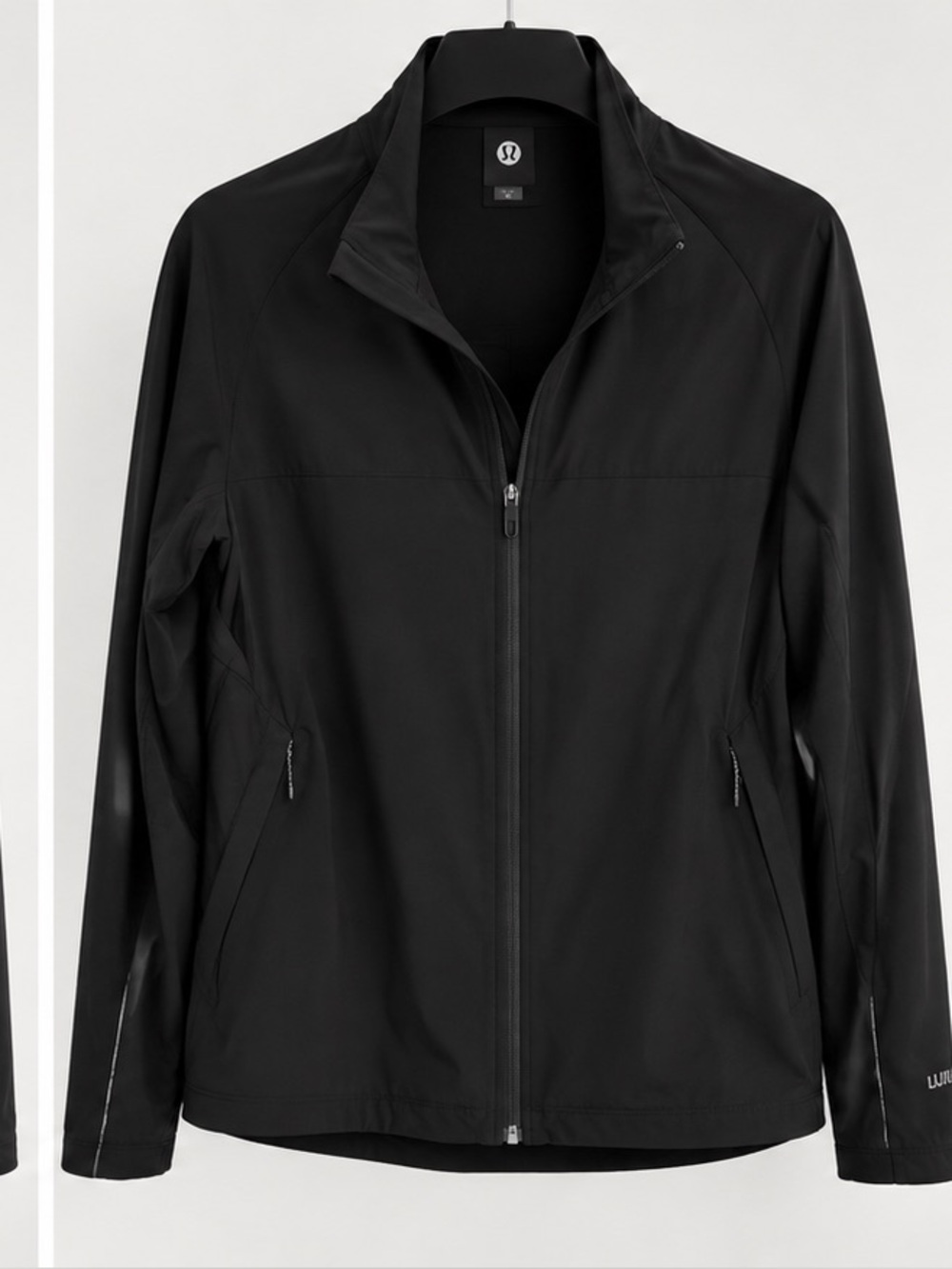 lululemon athletica Men's Black Full-Zip Windbreaker